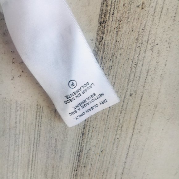 NWOT Velvet Graham Spencer Waffle Knit Hanky Hem Top White Cropped - Picture 5 of 9